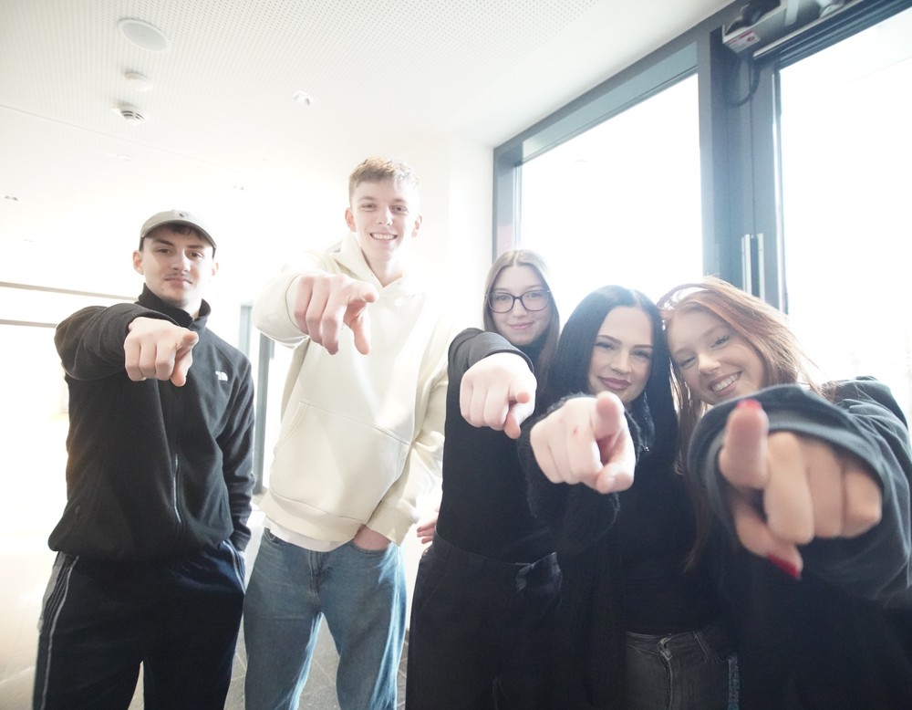 FSJler und FSJlerinnen der Schule am Marsbruch